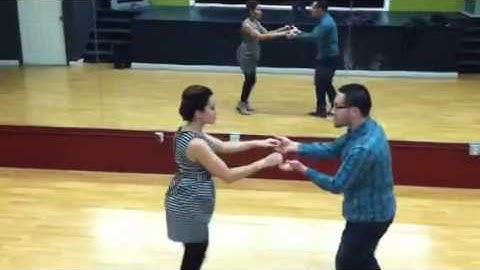 Intermediate salsa pattern Feb, 28 2013 Week 4.