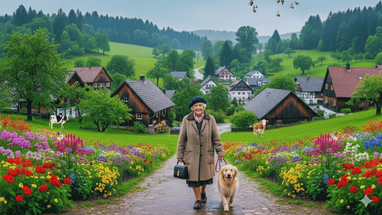 Эта деревня изменит ваше представление о немецкой сельской местности — деревне богатых в Германии 😎