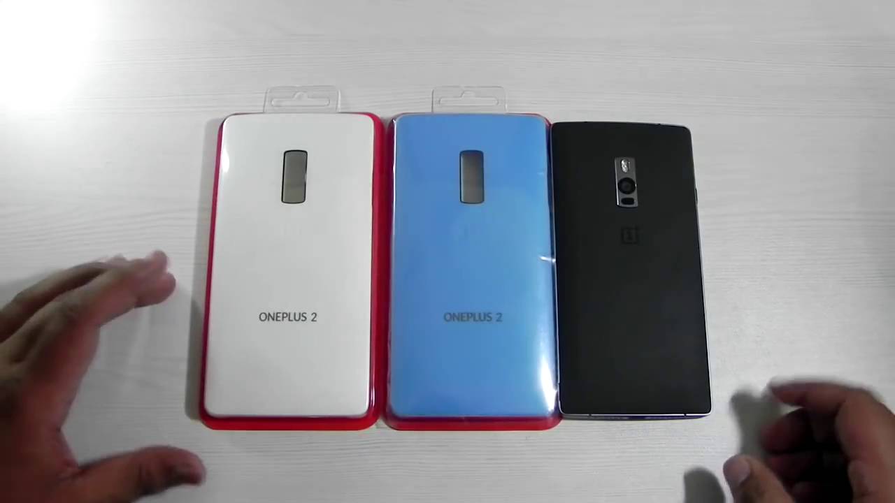 OnePlus 2 Official Silicone Case (Blue & White)