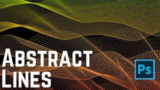 How to Create Abstract Lines Background in Photoshop