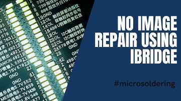 iPhone 7 No Image Micro Soldering Repair - Finding Fault Using the iBridge
