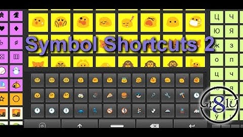 Android Custom Keyboard with any Symbols or Characters