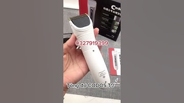 Tông đơ cắt tóc cao cấp CODOS T9