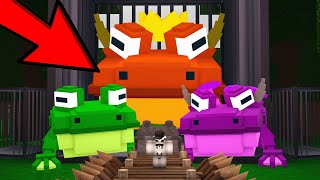 I Tamed The Frog King In 99 Nights In The Forest Roblox