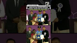 Director Nag Ashwin receives National Film award for Best Popular Film for 'Kalki 2898 AD'