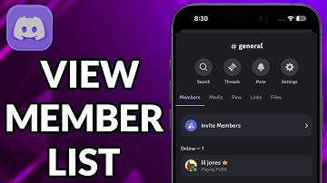 How To View Server Member List On Discord Mobile