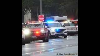 May 23, 2026 - AS IT BROKE: White House under security lockdown after reports of gunfire