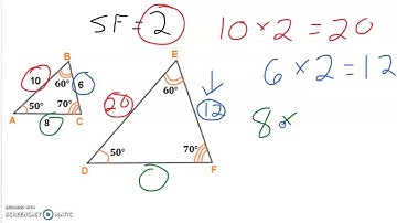 Using Scale Factor to Find Missing Side Lengths