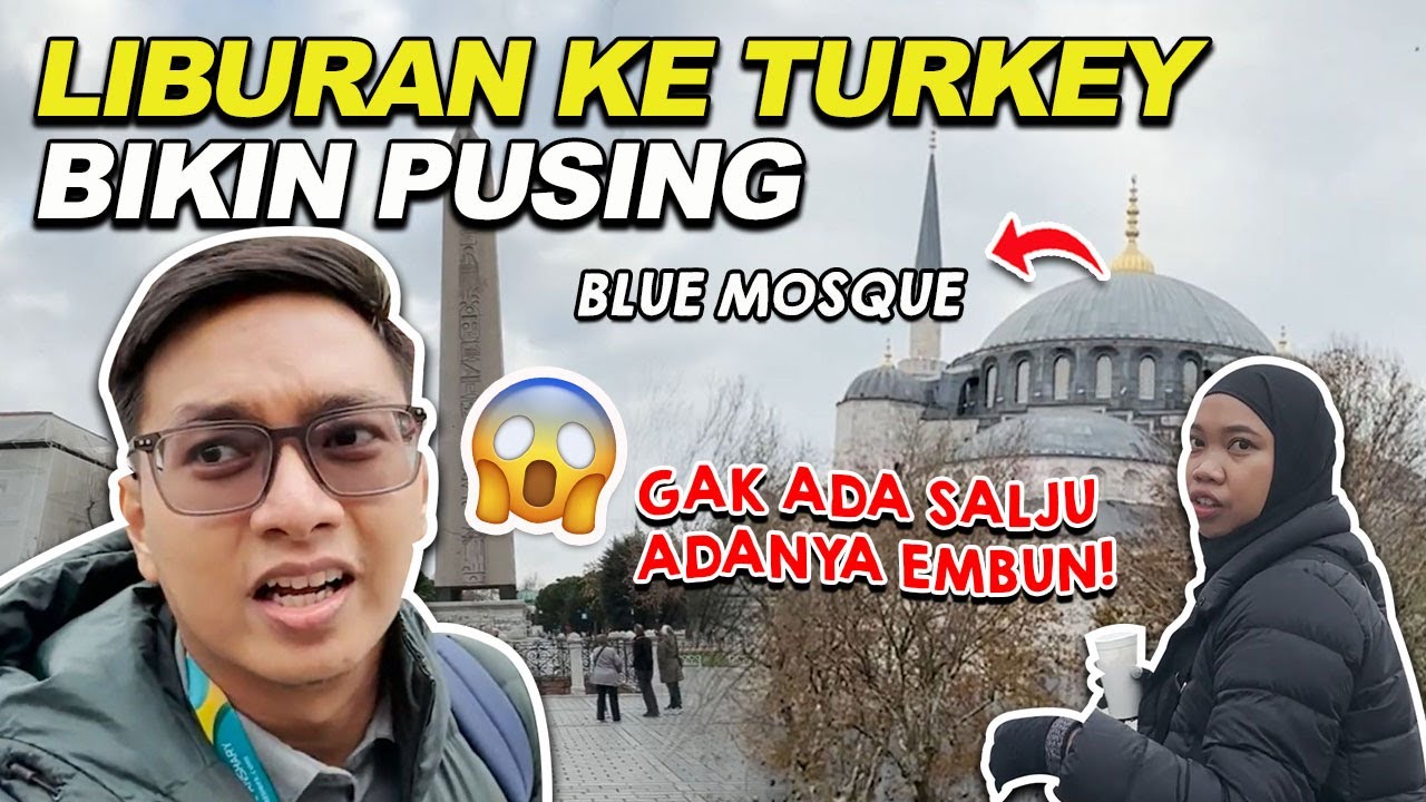 Jalan-Jalan ke Turki, Mumuk dan Eno Kunjungi Bangunan Bersejarah Masjid The Hagiasovia!