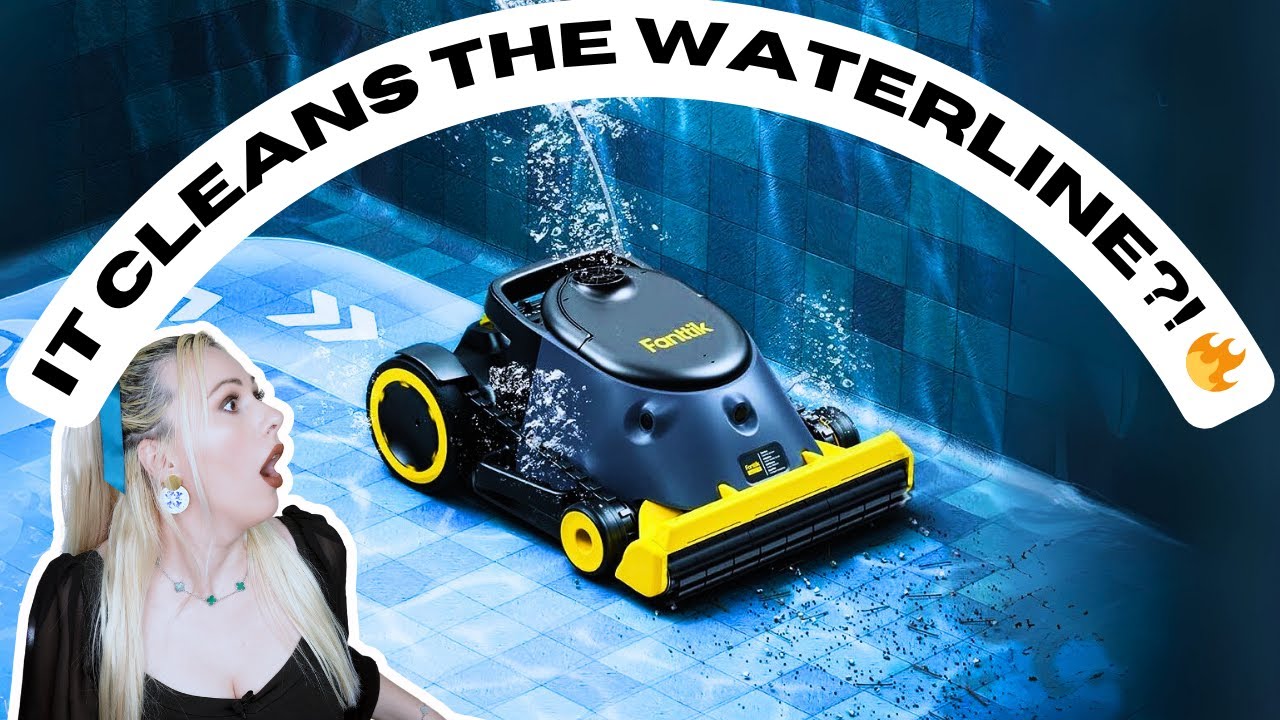 Fanttik Aero X Horizontal Waterline Cleaning Cordless Robotic Pool Vacuum Cleaner Review