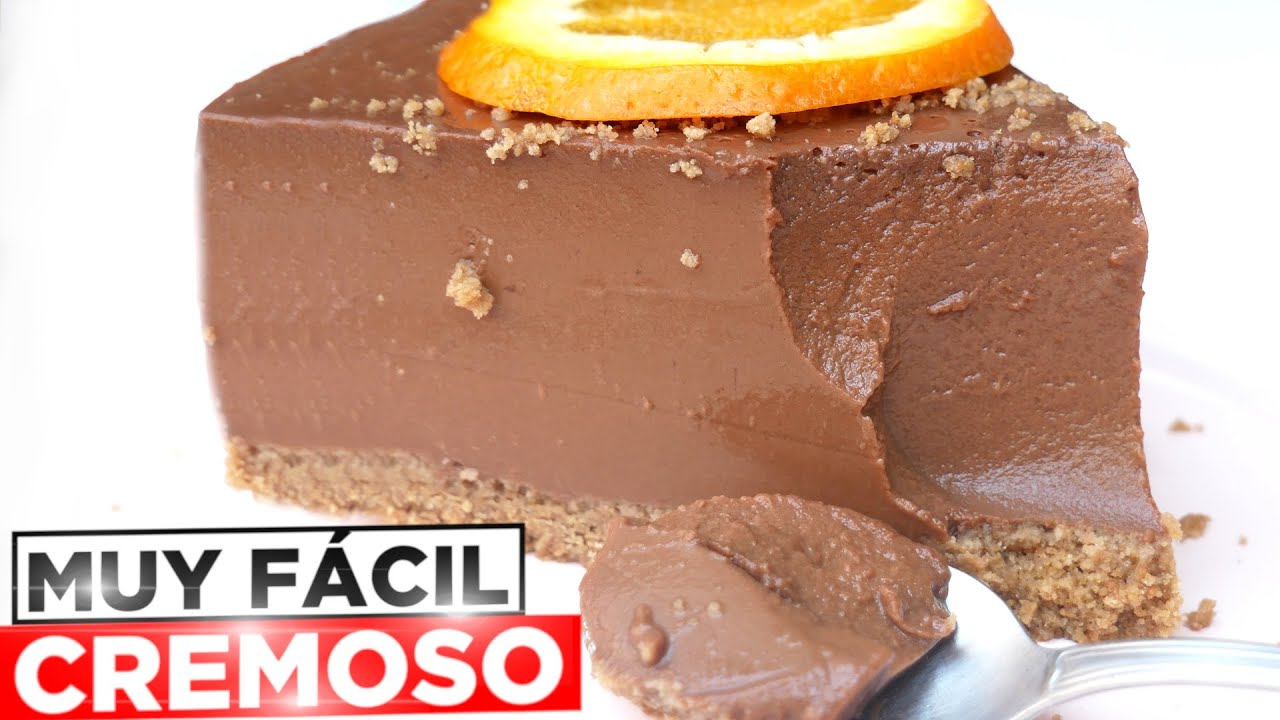 Cómo hacer tarta de chocolate y cuajada en 5 minutos sin horno ni gelatina
