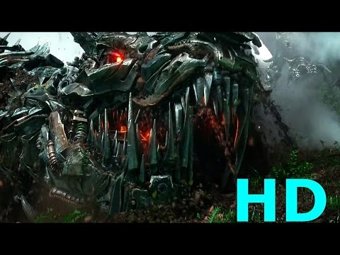 Optimus Prime Vs. Grimlock & Dinobots Vs. Decepticons - Transformers: Age Of Extinction Blu-ray HD