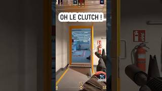 1 contre 4 pour sauver le round : j’ai tenu ! #cs2 #clutch #gaming #shorts #fyp #counterstrike #fps