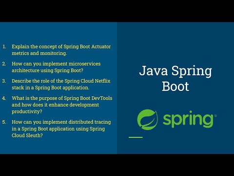 Spring Boot Interview Questions | Part 17