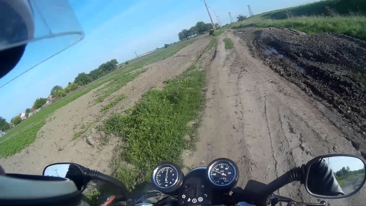 MZ ETZ 125 Egy kör a határban