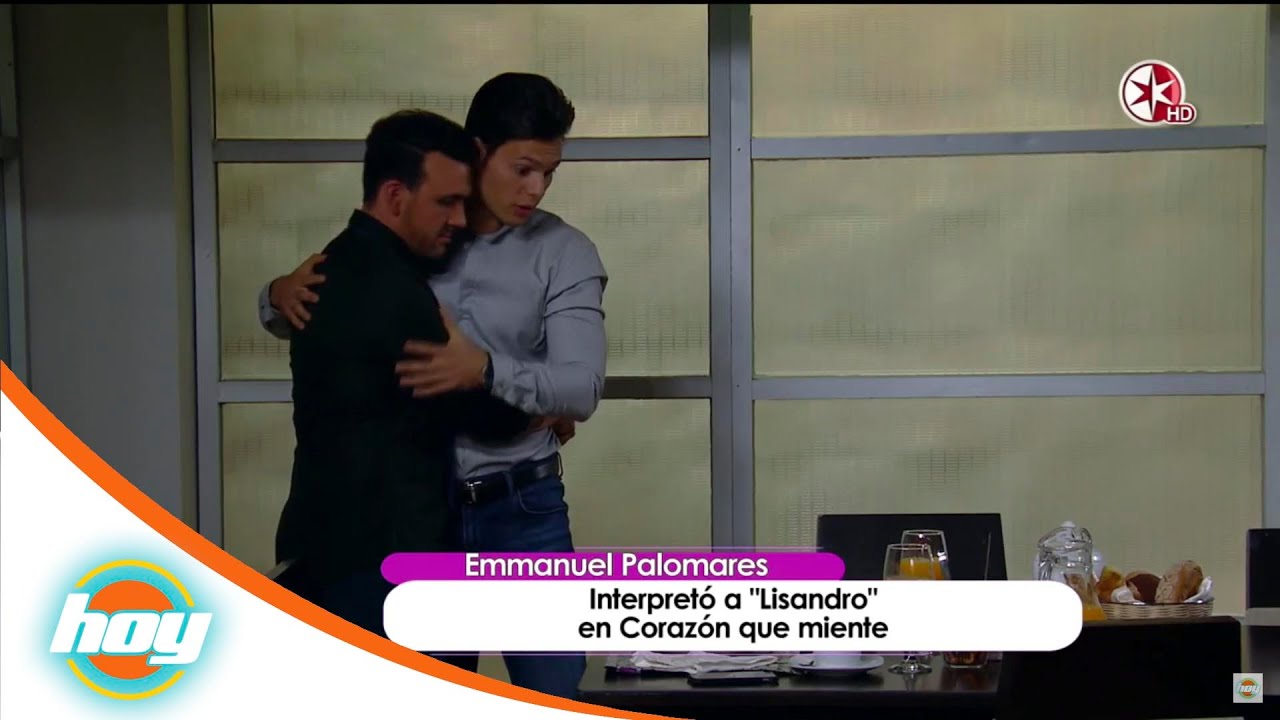 Ricardo Margaleff y Emmanuel Palomares hablan de su romance en Corazón que miente | Hoy
