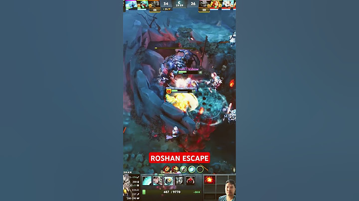 7.38b - Oh my God Roshan Escape in Dota 2 🔥 #dota2 #dota2short #shotrs