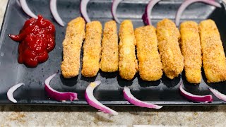 Airfryer crispy paneer fingers recipe????| How to make paneer fingers using airfryer | paneer recipes