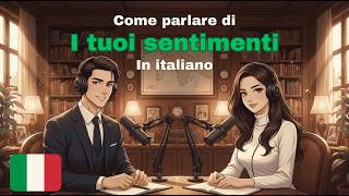 How to Talk About Your Feelings in Italian 🇮🇹 | Easy Italian Conversation Practice For Beginners