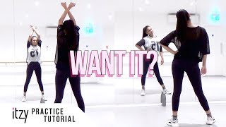 [PRACTICE] ITZY - 'WANT IT?' - Dance Tutorial - SLOWED + W/MIRROR