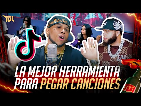 TIKTOK LA MEJOR HERRAMIENTA PARA PEGAR CANCIONES “DIXSON WAZ, PEPPA Y LA PEKE” (TU VERA LIO PODCAST)
