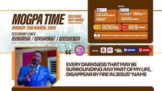 LIGHT OF GOD SHINE OVER MY DARK SITUATION || MOGPA TIME WITH REV O B || 02 - 03 - 2026 screenshot 3