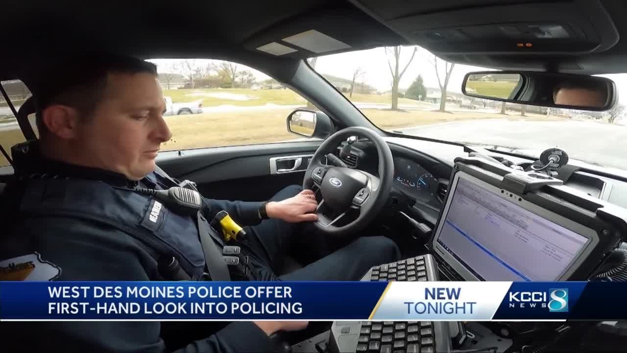 West Des Moines Police offer first-hand look into policing - YouTube