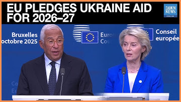 EU Leaders Pledge to Fund Ukraine Through 2027, Agree on 2040 Climate Target | Brussels Presser