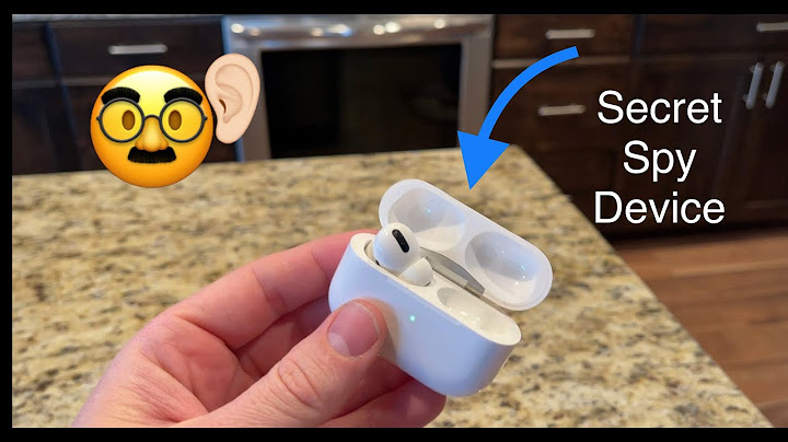 Spy on people with your Air Pods 🎧 Listen in and monitor with iPhone