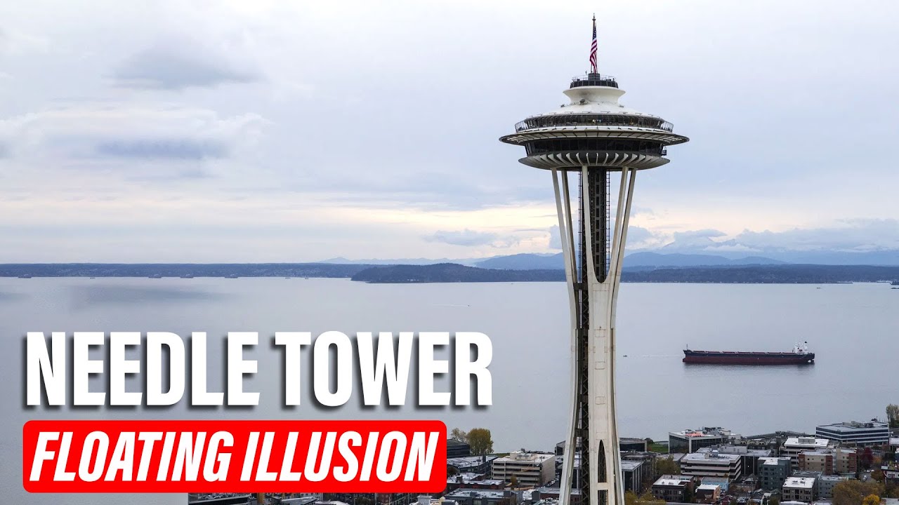 希少Golite Eisenhower tunnel IKE Needle Tower: A Floating Tower Held by Invisible Forces
