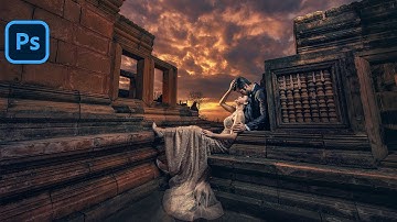 Create Effect Dramatic Contrast HDR Effect | SADESIGN