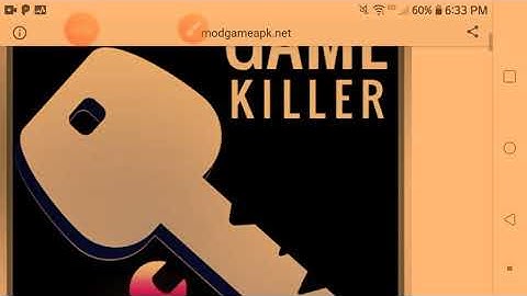 *Fake game killer aps without root*