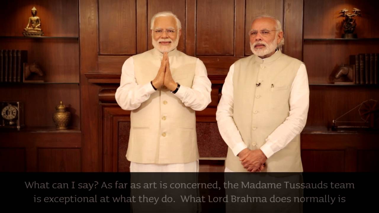 Indian Prime Minister Narendra Modi joins world leaders at Madame