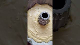 Sourdough Pound Cake
