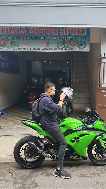 SOLD Ninja 250 FI Hijau