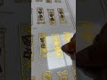 Screen printing cold foil anime merchandise production #animegoods #processing #coldstamping