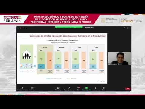MÁS DE 930 MIL PERSONAS SE BENEFICIAN CON EMPLEO QUE GENERA LA MINERÍA EN APURÍMAC, CUSCO Y PUNO