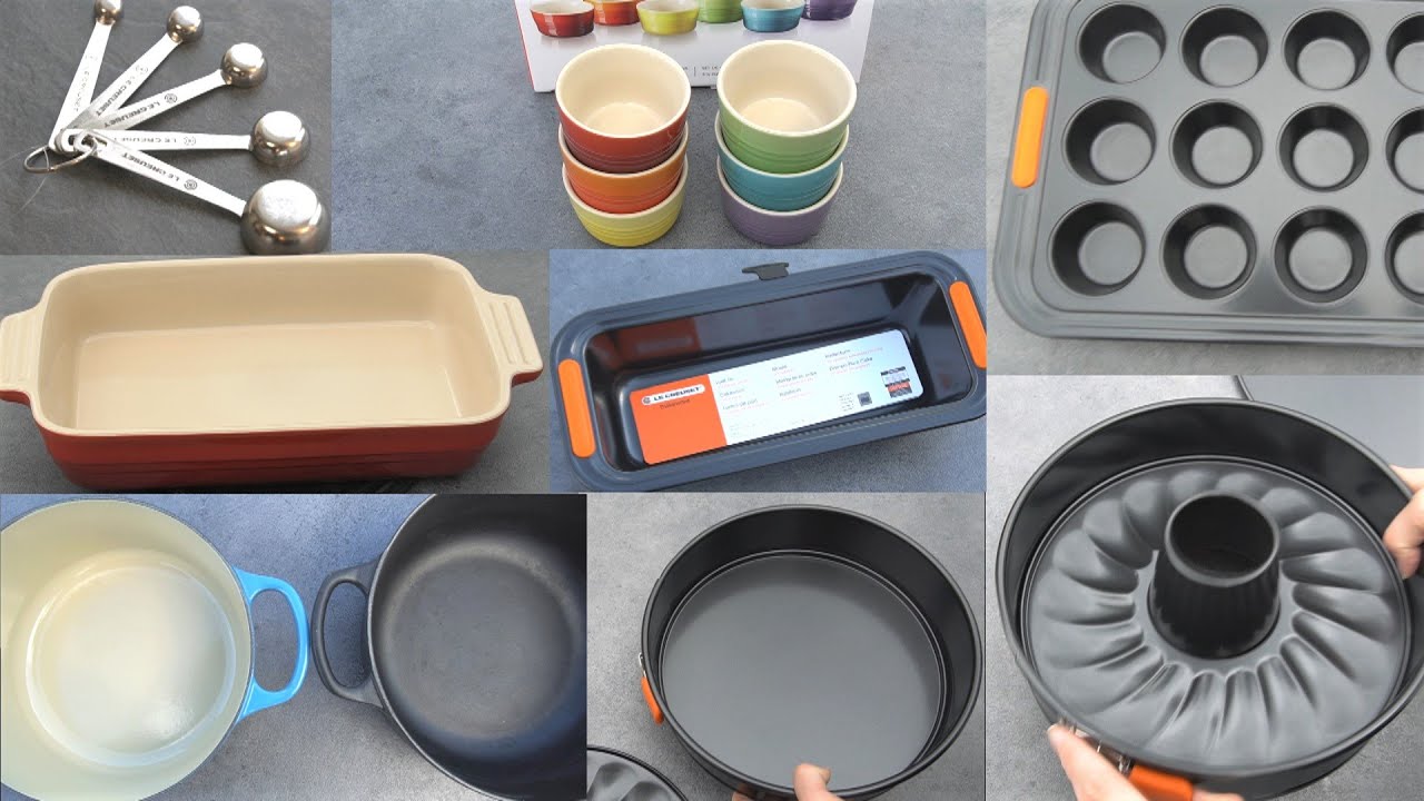VLOG: BAKE WITH ME!, LE CREUSET BAKEWARE UNBOXING & REVIEW