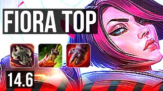 FIORA vs DARIUS (TOP) | Legendary, 500+ games, 15/4/7 | KR Master | 14.6