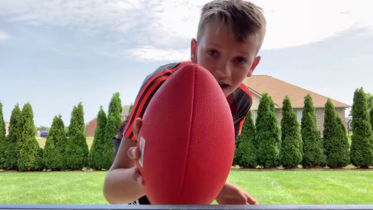 Backyard football gone wrong - YouTube