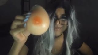 SILICONE TIT REVEAL (im salt stream highlight)