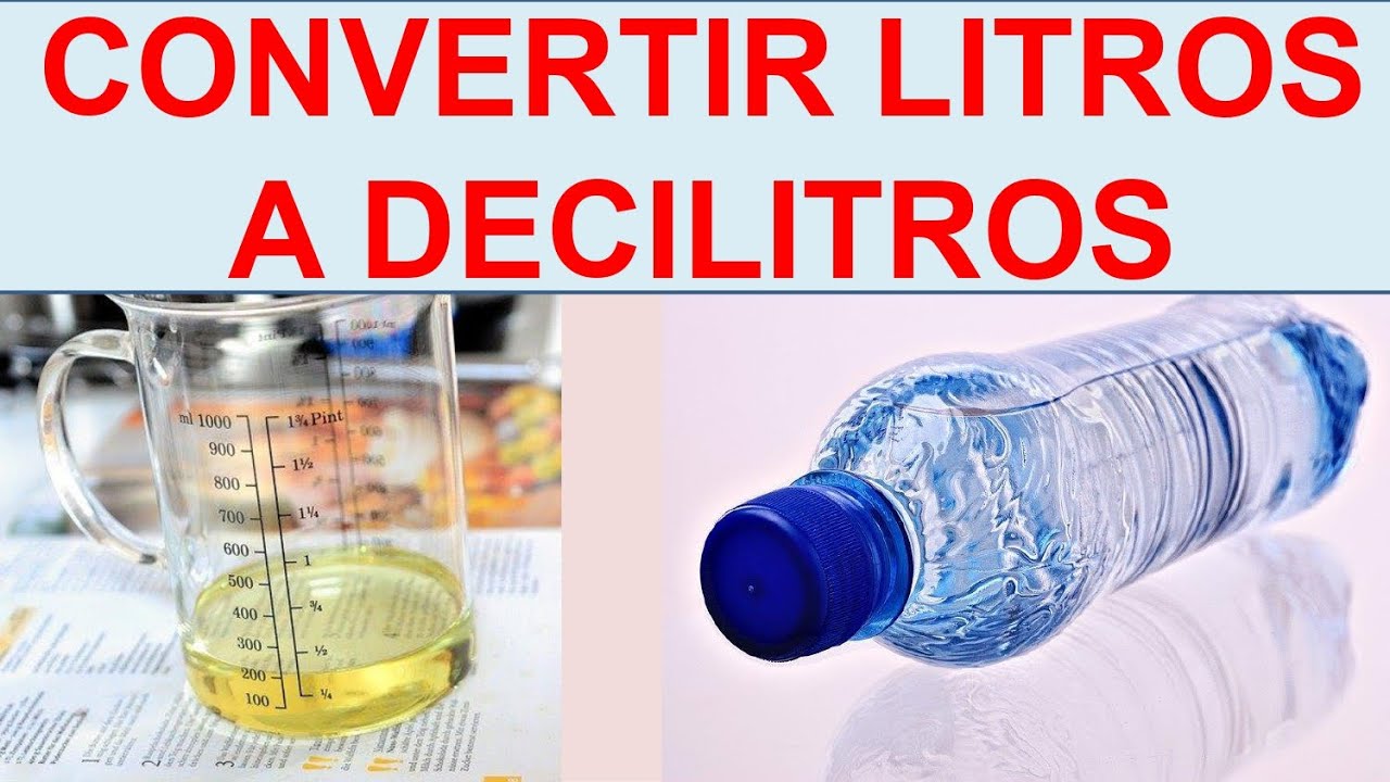 1 decilitro quanti litri sono