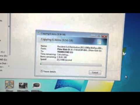 Test Speed CF Transcend 16GB 133x write