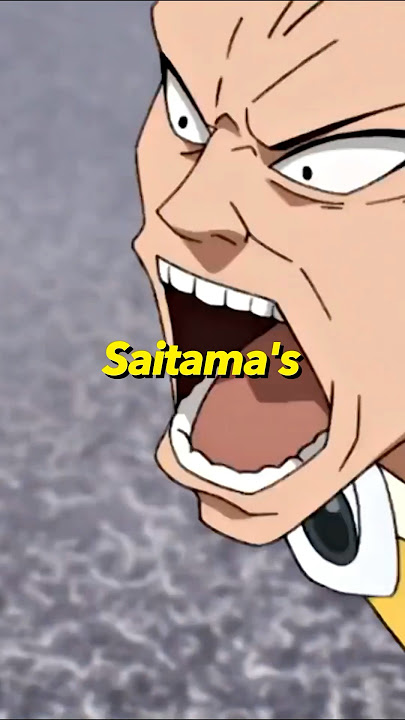 TEETH Are the Key to Saitama’s Power?! 🤨 #onepunchman #animeanxiety