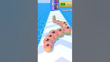 Eyeball Stack Run Game Part 708 | GamingShorts | Shorts | Mobile Games