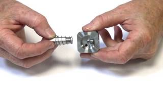 Series S25 - 2 way normally closed solenoid valve with manual override