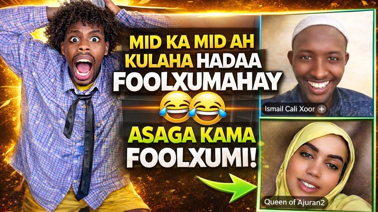 MARKOS ARDAYDIISA MID KA MID AH KULAHA HADAAN FOOLXUMAHAY ASAGA KAMA FOOLXUMI🤣🤣🤣