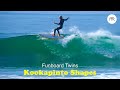 Kookapinto shapes  funboard twins  surfing twin fin midlength