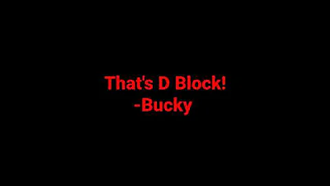 Bucky - That's Dblock