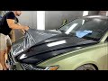 Peeling Plasti Dip Off the Army Green RS6 #shorts